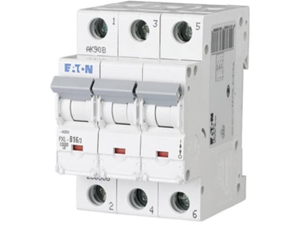 Eaton PXL-B16/3, Pienoiskatkaisija, Tyyppi B, 10000 A, IP20, 400 V