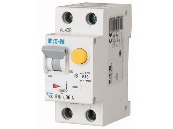Eaton PXK-B16/1N/003-A, Dvärgbrytare, 10000 A, IP20