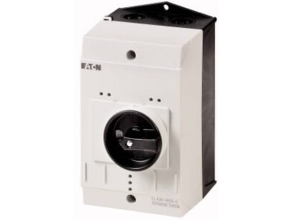 Eaton CI-K2-PKZ0-NA-G Tomt hus med drejeafbryder (L x B x K) 130 x 100 x 160 mm Sort, Grå 1 stk