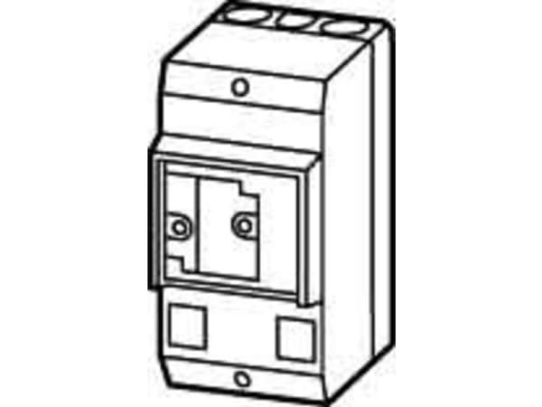 Eaton CI-PKZ0-M Tomt hölje Utanpåliggande montering (L x B x H) 80 x 97 x 160 mm Grå 1 st