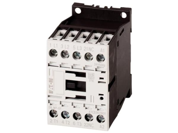 Eaton DILM12-10(24VDC) Kontaktor 3 x brytare 5,5 kW 24 V/DC 12 A 1 st