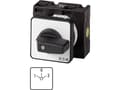 Miniatyrbild 4 av 5: Eaton T3-3-8401/E, Vippströmställare, 3P, Plast, Svart, Metallisk, IP65, 48 mm