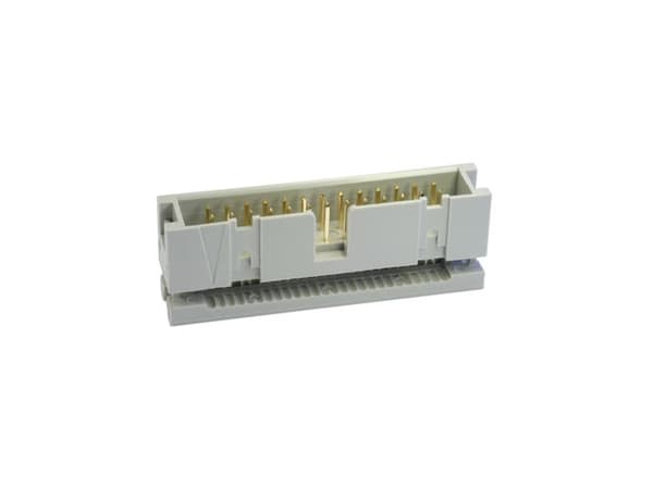 econ connect WS40SK, DIN 41651, Harmaa, Polybutyleenitereftalaatti (PBT), 30 mO, 1 A, 7 g