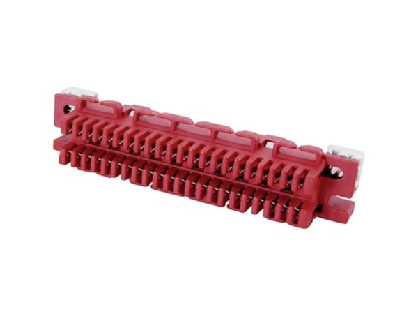 EFB Elektronik 46002.2, LSA-plus, Röd, Hankoppling, Rak