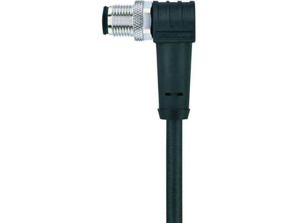 Escha 8046999 Sensor-, aktuator-stik, M12 Stik, vinklet 5.00 m Pol-tal (RJ): 8 1 stk
