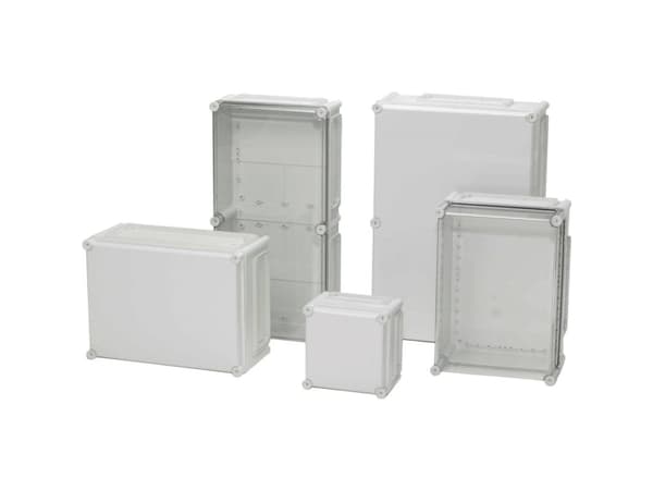 Fibox EKPL 180 G Installationskabinet 380 x 280 x 180 Polykarbonaatti Gråhvid (RAL 7035) 1 stk