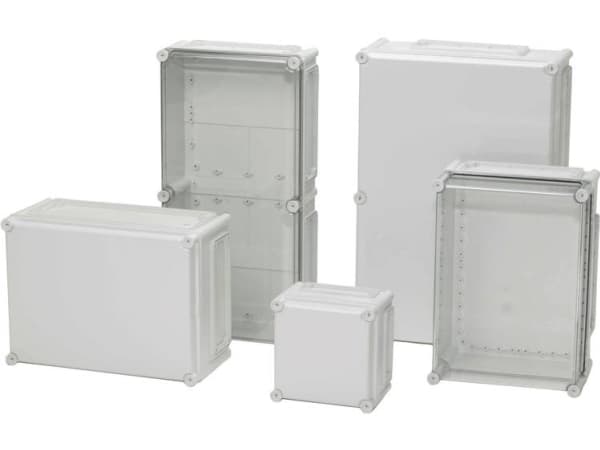 Fibox EKPL 180 G Installationskabinet 380 x 280 x 180 Polykarbonaatti Gråhvid (RAL 7035) 1 stk