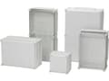 Pikkukuva 1 / 2: Fibox PC 2828 18 G-2FSH Asennuskaappi 280 x 280 x 180 Polykarbonaatti Gråhvid (RAL 7035) 1 stk