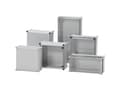 Pikkukuva 2 / 2: Fibox PC 2828 18 T-2FSH Asennuskaappi 280 x 280 x 180 Polykarbonaatti Gråhvid (RAL 7035) 1 stk