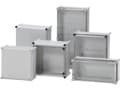 Pikkukuva 1 / 3: Fibox PC 3828 18 G Installationskabinet 378 x 278 x 180 Polykarbonaatti , Polyamidi Gråhvid (RAL 7035) 1 stk