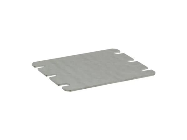 Fibox MIV 95 Asennuslevy (P x L x K) 66 x 80 x 1,5 mm Teräs 1 kpl