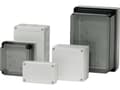 Pikkukuva 1 / 3: Fibox PC 175/75 HG Installationskabinet 180 x 180 x 75 Polykarbonaatti , Polyamidi Gråhvid (RAL 7035) 1 stk