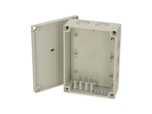 Fibox PCM 150/60 G Universalkabinet 180 x 130 x 60 Polykarbonaatti Gråhvid (RAL 7035) 1 stk