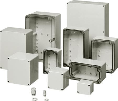 Fibox PCM 150/60 G Universalkabinet 180 x 130 x 60 Polykarbonaatti Gråhvid (RAL 7035) 1 stk