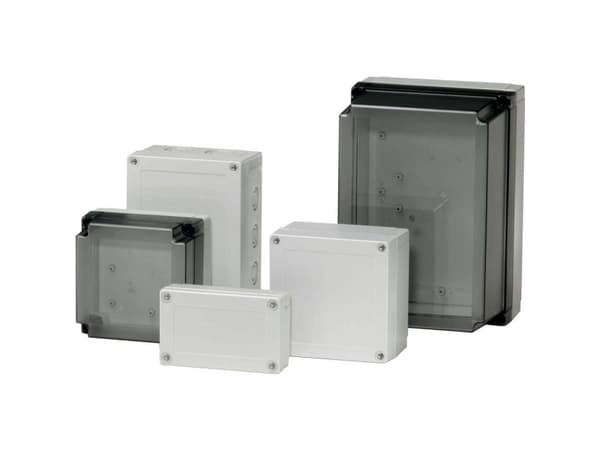 Fibox ABS 175/150 HG Asennuskaappi 180 x 180 x 150 ABS, Polyamidi Gråhvid (RAL 7035) 1 stk