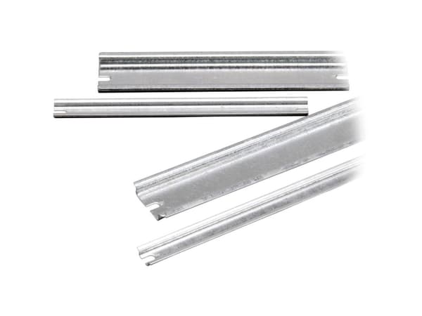 Fibox MIN 8 DIN-kisko Rei'ittämätön teräslevy 80 mm 1 kpl 1 kpl