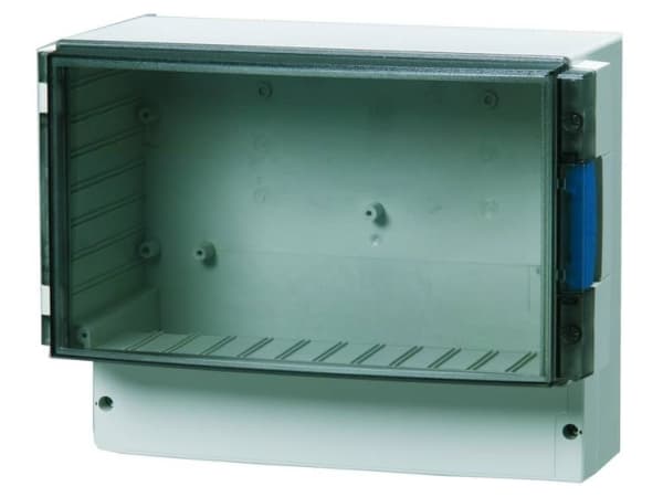 Fibox PC 25/22-3 Seinäasennuskotelo 280 x 219 x 156 Polykarbonaatti Harmaa valkoinen (RAL 7035) 1 kpl