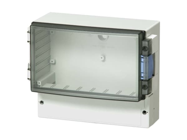 Fibox PC 21/18-3 Seinäasennettava kotelo 235 x 185 x 119 Polykarbonaatti Harmaa valkoinen (RAL 7035) 1 kpl