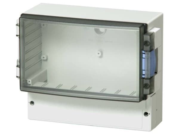 Fibox PC 21/18-3 Seinäasennettava kotelo 235 x 185 x 119 Polykarbonaatti Harmaa valkoinen (RAL 7035) 1 kpl