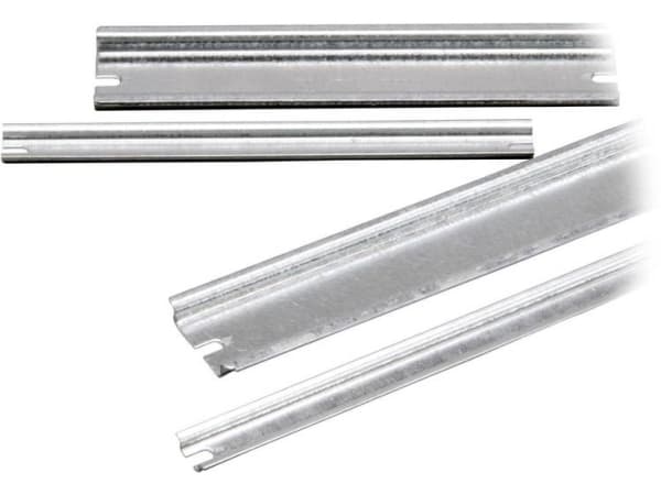 Fibox DH-3 DIN-kisko Rei'ittämätön teräslevy 140 mm 1 kpl