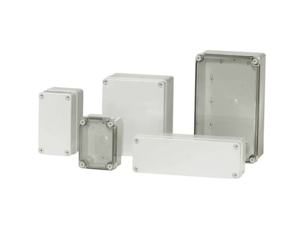 Fibox PC D 85 T Installationskabinet 170 x 80 x 85 Polykarbonaatti Gråhvid (RAL 7035) 1 stk