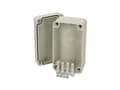 Pikkukuva 3 / 4: Fibox ABS C 65 G Installationskabinet 140 x 80 x 65 ABS Gråhvid (RAL 7035) 1 stk
