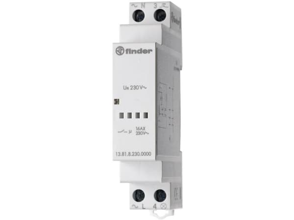 Finder 8012823327358, Grå, 16 A, CE, 230 V, 50 - 60 hz