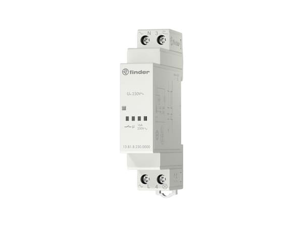 Finder 8012823327358, Grå, 16 A, CE, 230 V, 50 - 60 hz