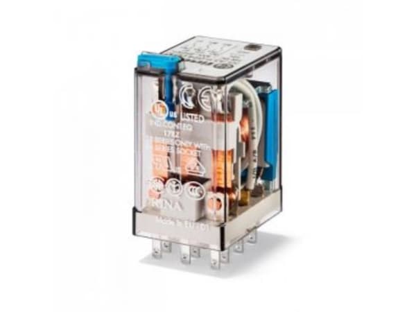FINDER S.p.A. 55.33.8.230.0010 Plug-in relé 230 V/AC 10 A 3 vekselkontakter 1 stk (55.33.8.230.0010)