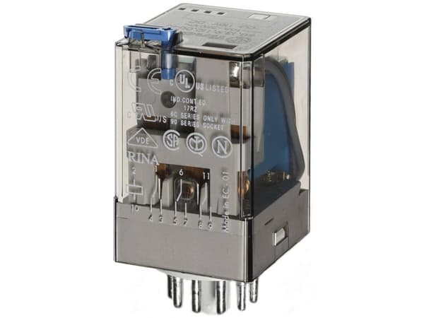 Pistorele S60.13, 3P, 10A, 24V DC (11-nastainen)