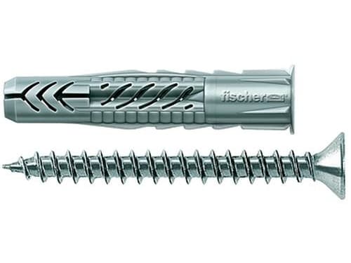 Fischer UX 8 x 50R S/25 Universalrawplug 50 mm 8 mm 94760 25 kpl 25 kpl