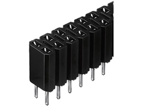 Fischer Elektronik Kisko (vakio) Rivien lukumäärä: 2 Napojen lukumäärä per rivi: 36 BL 2/ 72/Z 1 kpl