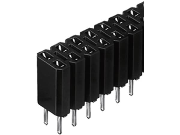 Fischer Elektronik Kisko (vakio) Rivien lukumäärä: 2 Napojen lukumäärä per rivi: 36 BL 2/ 72/Z 1 kpl