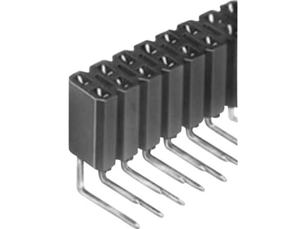 Fischer Elektronik Standard Socket Strip Number Of Rows: 2 Poles Per Row