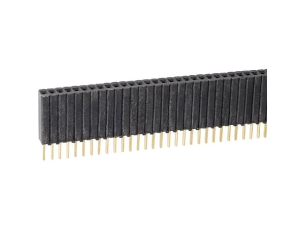 Fischer Elektronik BLM KG 1/ 36/Z, PCB-koppling, Svart, Metallisk, -40 - 163 ° C