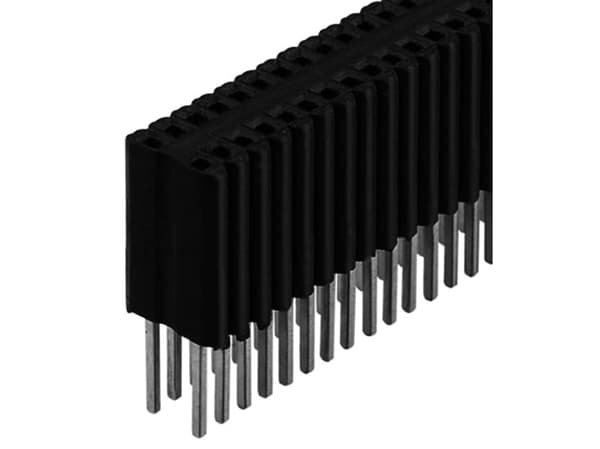 Fischer Elektronik BLM KG 1/ 36/Z, PCB-liitin, Musta, Metallinen, -40 - 163 °C