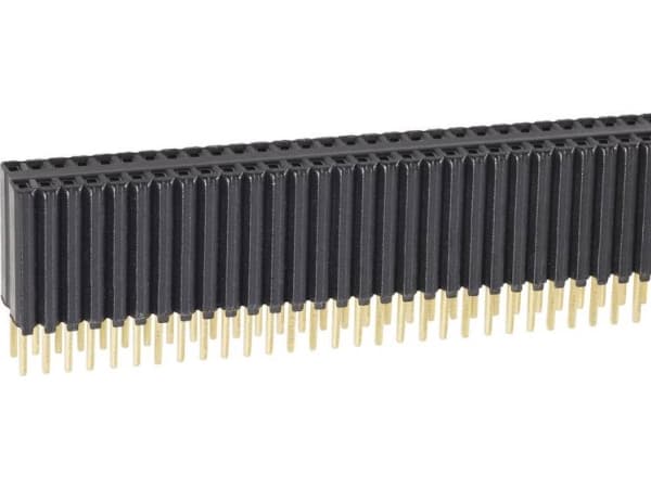 Fischer Elektronik Standard Socket Strip Number Of Rows: 2 Poles Per Row