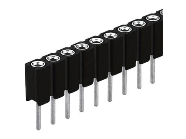 Fischer Elektronik BLY 1/ 50, PCB-liitin, Musta, Metallinen, -40 - 163 °C