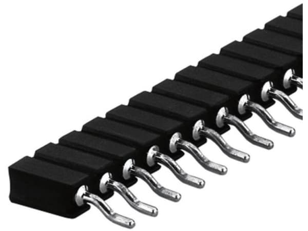 Fischer Elektronik Bøsningsliste (præcision) Antal rækker: 1 Poltal hver række: 20 BLY 6 SMD/ 20 1 stk