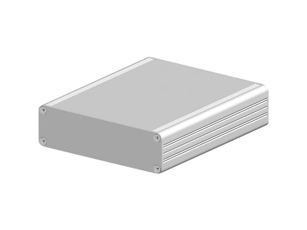 Fischer Elektronik Akg 105 22 100 Me 10023214 Profile Housing 100 X 105 X 22 Aluminum Anodized Natural 1 Pcs