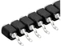 Miniatyrbild 1 av 2: Fischer Elektronik Bøsningsliste (præcision) Antal rækker: 1 Poltal hver række: 20 MK 24 SMD/ 20 1 stk