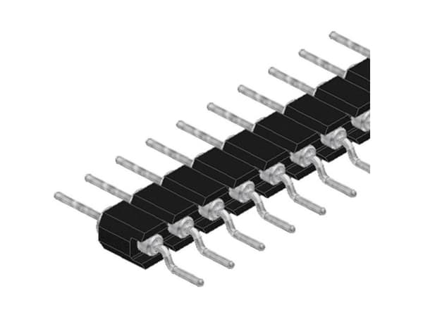 Fischer Elektronik Stiftlista (precision) Antal rader: 1 Antal poler per rad: 20 MK 27 SMD/ 20/G 1 st