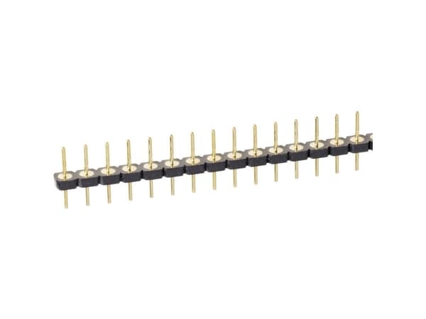 Fischer Elektronik Stiftlista (precision) Antal rader: 1 Antal poler per rad: 50 MK LP 41/ 50/G 1 st