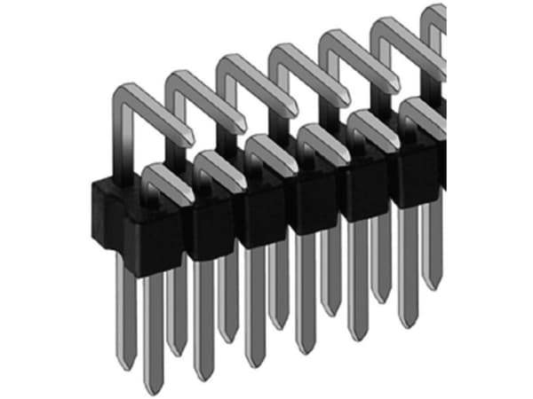 Fischer Elektronik SL 19/108/ 72/Z, PCB-koppling, Svart, Metallisk, -40 - 163 ° C