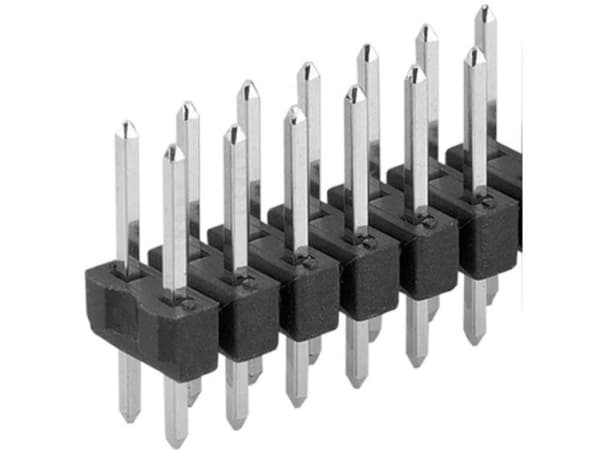 Fischer Electronics Pin Header (standard) Antal rader: 2 Antal poler per rad: 36 SL 22/124/ 72/S 1 st