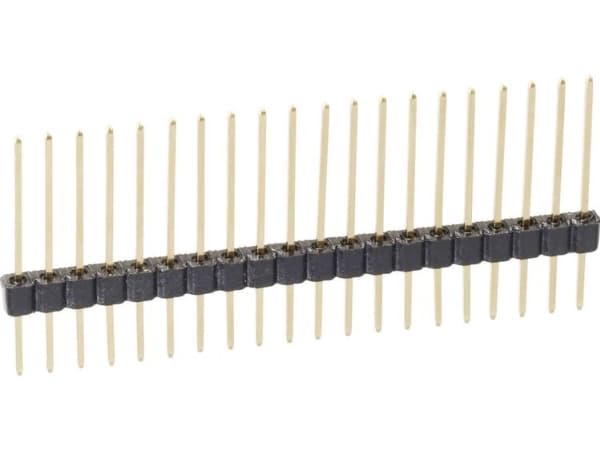 Fischer Elektronik Pin Header (standard) Antal rader: 1 Antal poler per rad: 20 SLM N 1/063/ 20/G 1 st