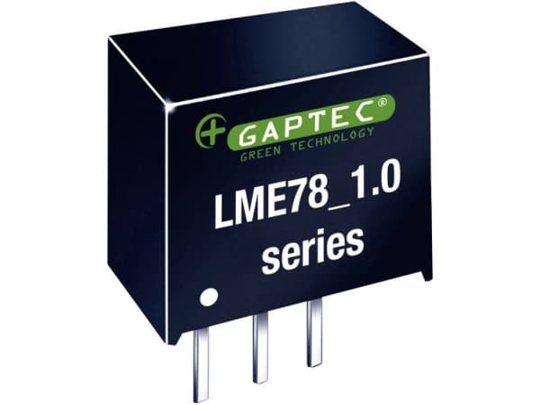 Gaptec LME78_03-1.0 DC/DC-omvandlare, PCB 24 V/DC 3,3 V/DC 1000 mA 3,3 W Antal utgångar: 1 x