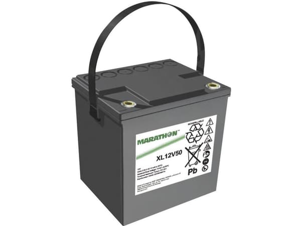 GNB Marathon XL12V50 Blybatteri 12 V 50.4 Ah Blyfleece (B x H x T) 220 x 219 x 172 mm M6 skruetilslutning Vedligeholdelsesfri