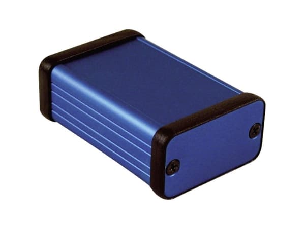 Hammond Electronics 1455D601BU 1455D601BU Universalkabinet 60 x 45 x 25 Aluminium Blå 1 stk