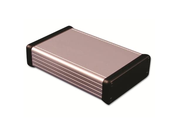 Hammond Electronics 1455J1202 Profil-kabinet 120 x 78 x 27 Aluminium Aluminium 1 stk